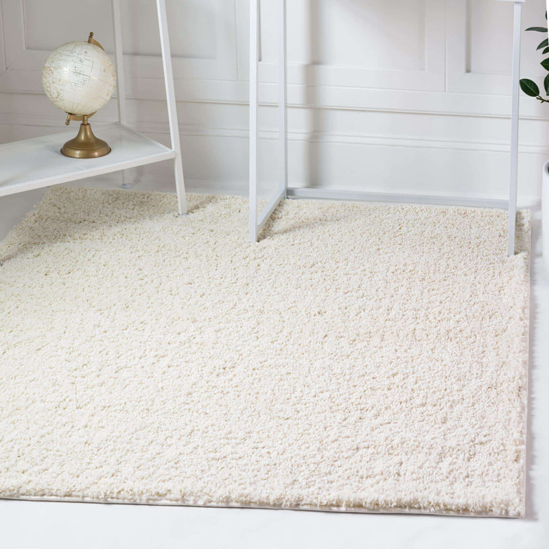 Area Rug, Square 8', Ivory