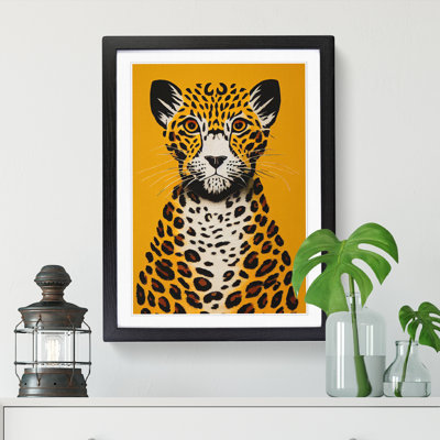 Leopard Minimalism - Wall Art