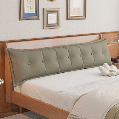 Coussin de siège de tête de lit capitonné à dossier Sit-up Back Comfort
