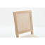 Chaises de salle à manger rembourrées beiges de style français de 2 personnes, avec dossier carré naturel, structure en bois massif et détails sculptés pour une apparence élégante 2 Tissu en lin de coton démontable, structure en bois