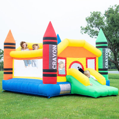 12.67' x 8.83' Bounce House with Air Blower
