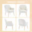 Luxueux fauteuils d'appoint en velours de style moderne avec pieds en métal pour le salon et le bureau