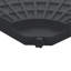 Base de parasol de patio décalée, 4 pièces rondes robustes, 52 litres d'eau ou capacité de sable de 112 livres, qualité en porte-à-faux noire 52L d'eau / 112 caractéristiques
