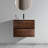 24" Ceramic Sink Walnut Bathroom Vanity - Stylish, Generous Storage Space, Silent With Basin Modern Design, Abundant Storage, Drawers-173343487-173343486