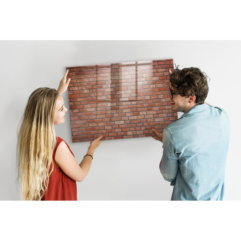 Magnetic Glass Photo Memo Board