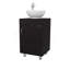 Meuble-lavabo avec lavabo intégré Wengue-1154277662