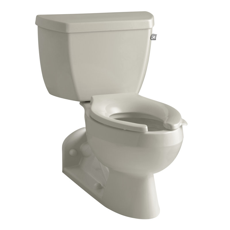 Toilette allongée deux pièces Barrington ™, Banc de sable, Droite