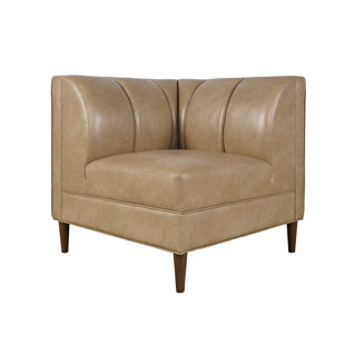 Banquette rustique moderne en similicuir Ruston