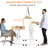 Normia Mobile Standing Desk With Wheels, Height Adjustable Stand Up Laptop Desk,  Sit-Stand Desk With Tiltable Top, Portable Rolling Computer Desk For Home Office-1127226959