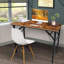 Bureau d'écriture pliable Ladonnia, prise encastrée-1784013360