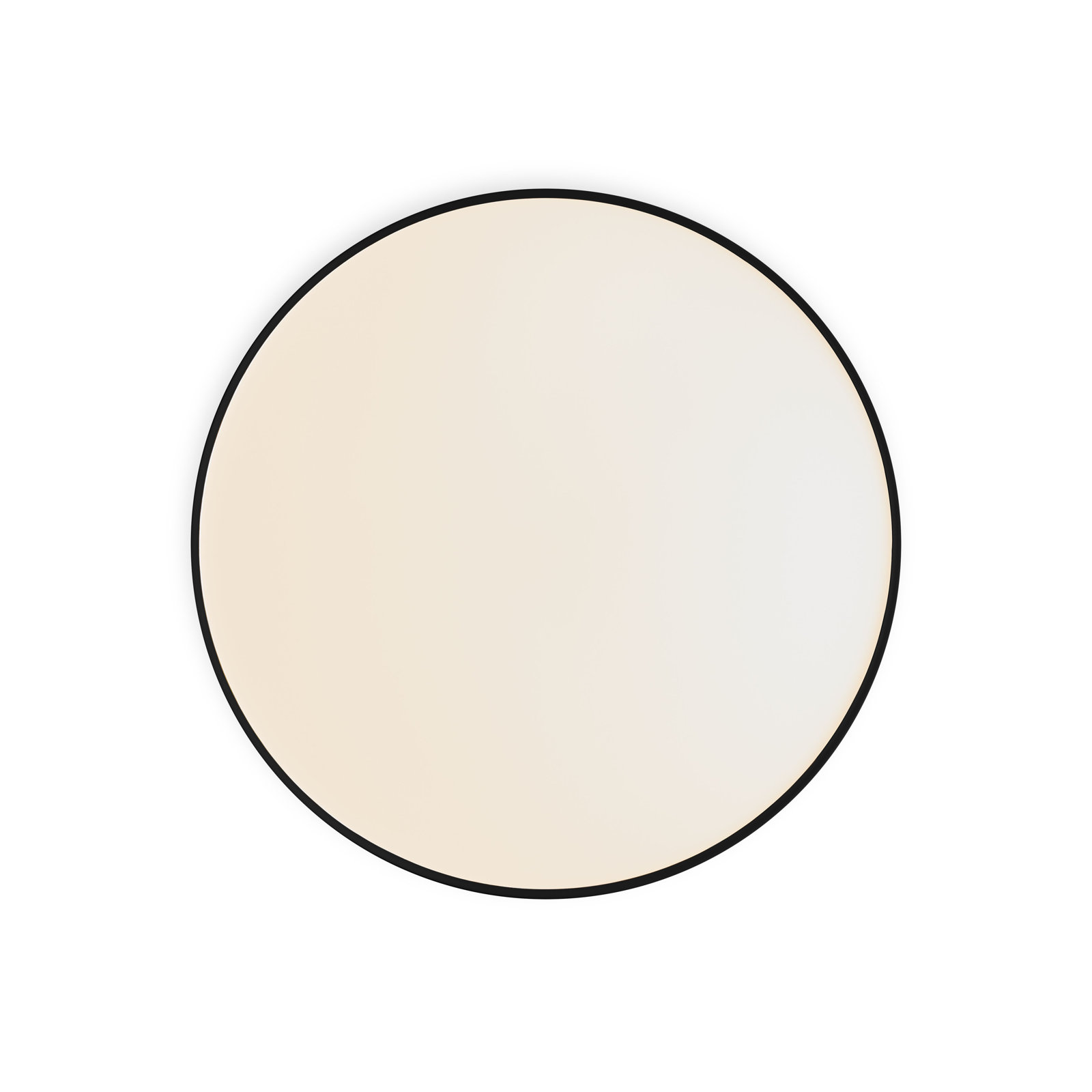 Bobber Single Light Flush Mount, Black, 4" H x 12" W x 12" D