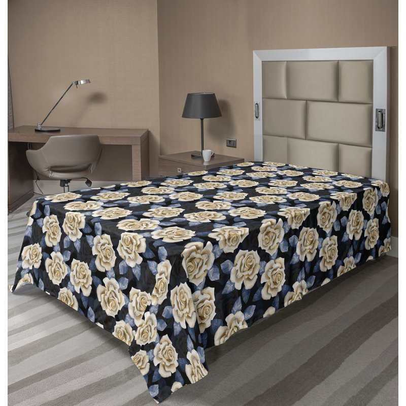 Drap plat Ambesonne, Drap plat pour lit simple
