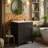 24" Freestanding Bathroom Vanity With Ceramic Sink & 1 Tip-Out Drawer & 3 Drawers And Cabinet With Adjustable Shelves-2032467283-2032467293
