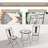 Octagonal 2 - Person 15.25'' Long Bistro Set