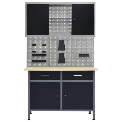 Veliz 304.8cm W Metal Shelving Unit