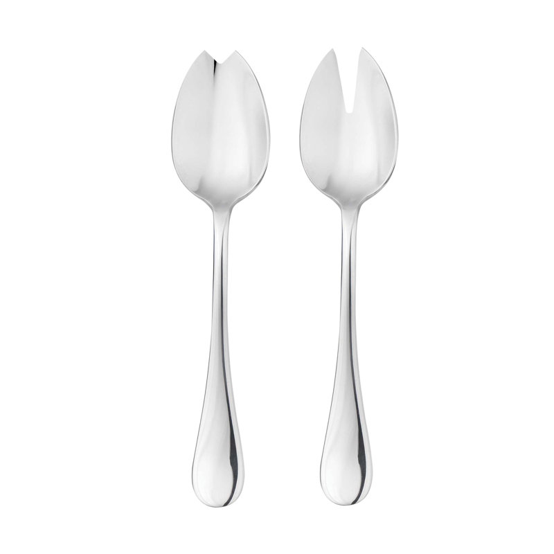 Brescia Stainless Steel Salad Servers