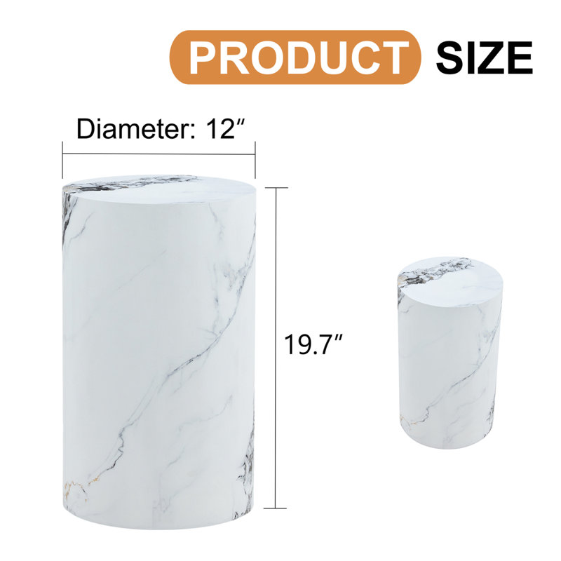 The Cylindrical Table With Its Patterned Design Can Be Easily Integrated Into A Variety Of Interior Styles, From Coffee Tables To Small Dining Tables, Workbenches Or Makeshift Writing Desks.