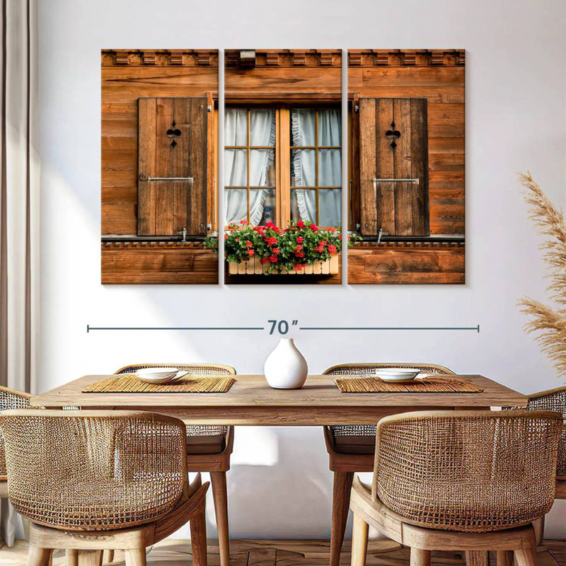 Lilie House Window, 42" H x 65" W
