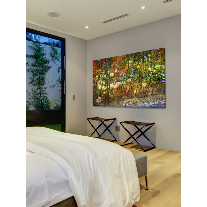 Meadow Dragon Fly Canvas Print in Sustainable Wood Frame