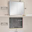 Armoire à pharmacie encastrée / à fixation en surface de 36 po x l 30 po avec miroirs, charnières à fermeture en douceur et tablettes réglables en verre pour le rangement de maquillage, de rasage ou de meuble-lavabo Elise-1039772039-1039772037