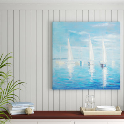 Leinwandbild Sailing