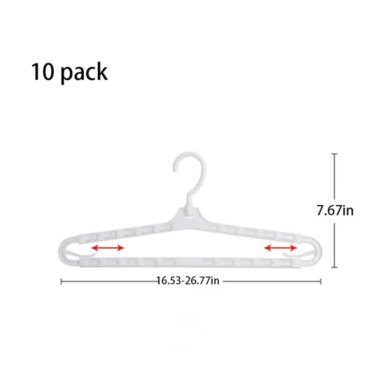 Expandable Clothes Hanger, 10