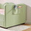 Lits avec rangement, lit de jour extensible en bois et bois aggloméré pour petites pièces