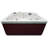 Home And Garden Spas 220 Volt 6 Person 71 - Jet Acrylic Square Standard (Hardwired) Hot Tub with Ozonator