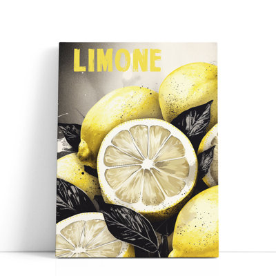 Limone - reproduction d'art sur toile