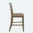 Charming Farmhouse Upholstered Wood Counter Stools Set For Stylish Spaces
