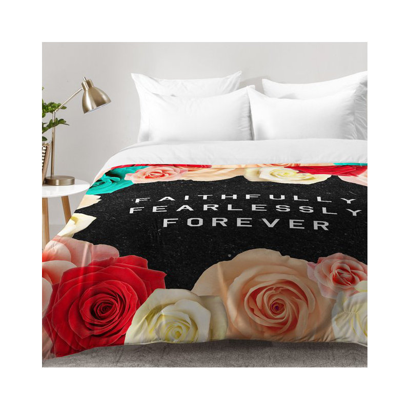 Ensemble d'édredon Forever, Édredon double / grand + 2 taies décoratives sta