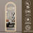 LED Full Length Wall Mirror, Symmetrical Arch Mirror with Dimmable 3 Color Temperature Lighting