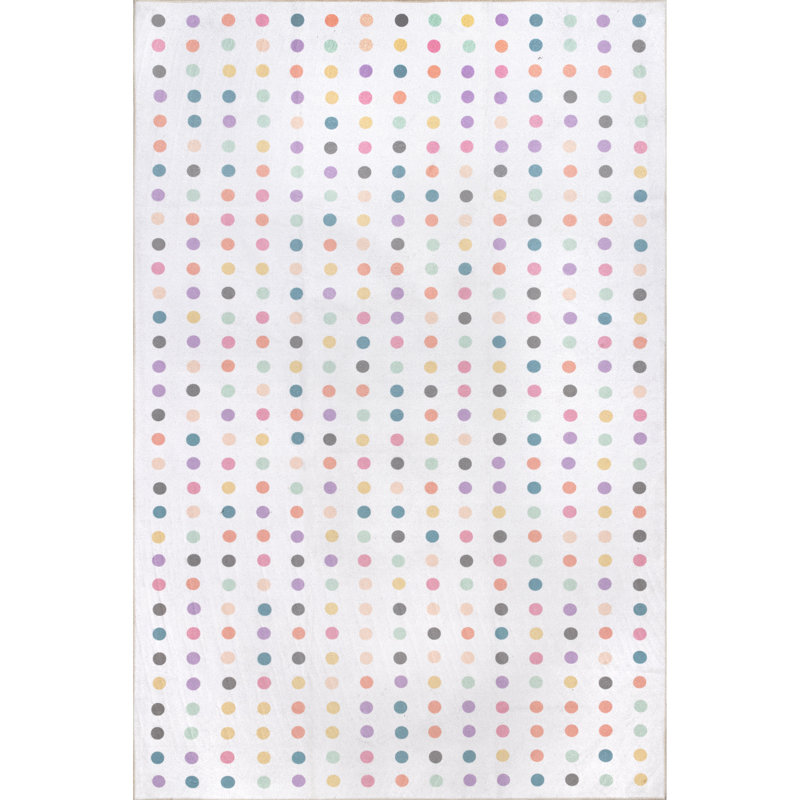 Tapis à pois Gilbertville, Rectangle 4 pi x 6 pi