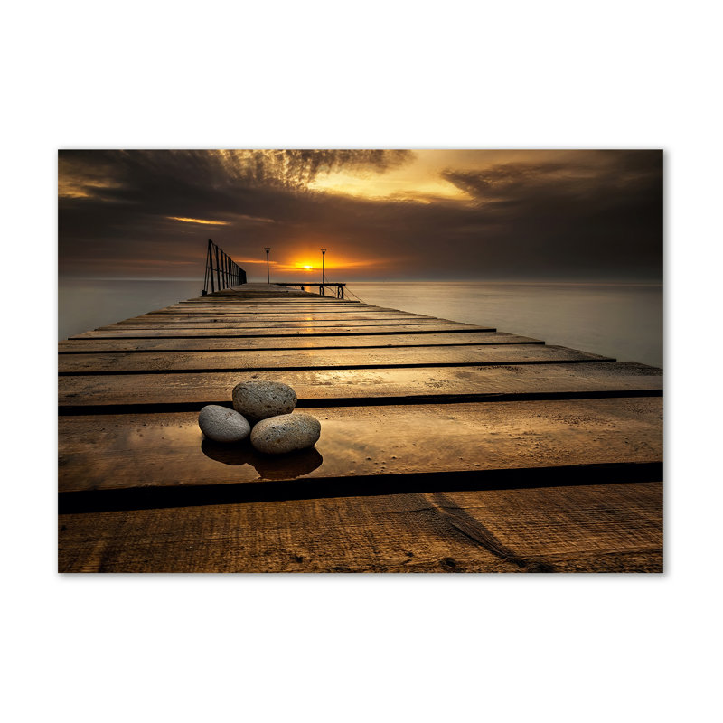 Peaceful Place - Wrapped Canvas Print, 70cm H x 100cm W x 2cm D