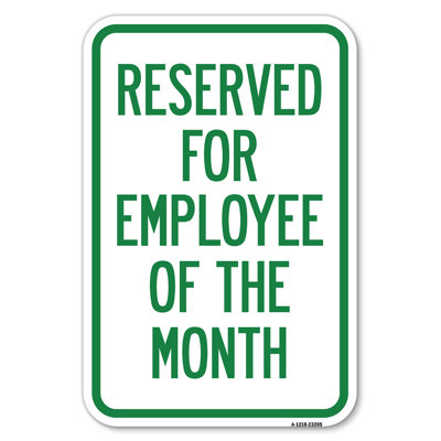Reserved For Employee Of The Month/23205