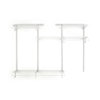 ShelfTrack 48" W - 72" W Closet System Starter Kit