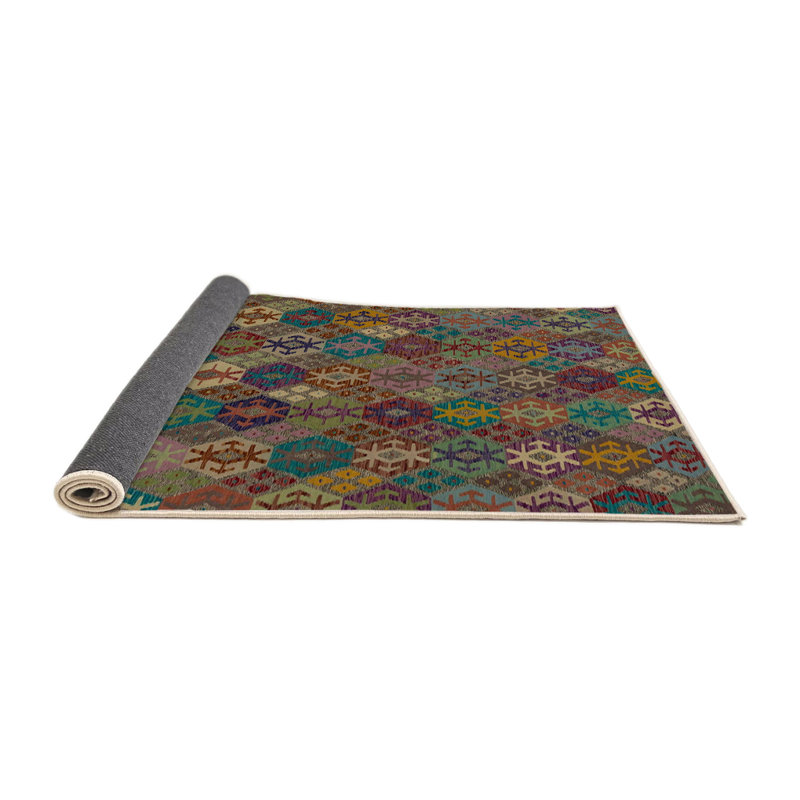 Tapis abstrait moderne 1930, Rond 8 pi
