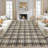 Plaid Machine Washable Runner Rugs 2x6 Farmhouse Hallway Rugs Non Slip Kitchen Runner Rugs Soft Ultra Thin Area Rugs for Bedroom Throw Rug for Entryway-1507892489