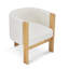 Chaise de salle à manger rembourrée Nora
