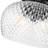 Breen 3 Light Semi-Flush with Clear Glass Shade-2039997201