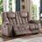 3-Piece Microsuede Upholstery Reclining Living Room Set With Cupholders-808958118