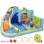 AIYAPLAY 8 in 1 Bouncy Castle for Kids with Long Slide, Splash Pool, Blower
