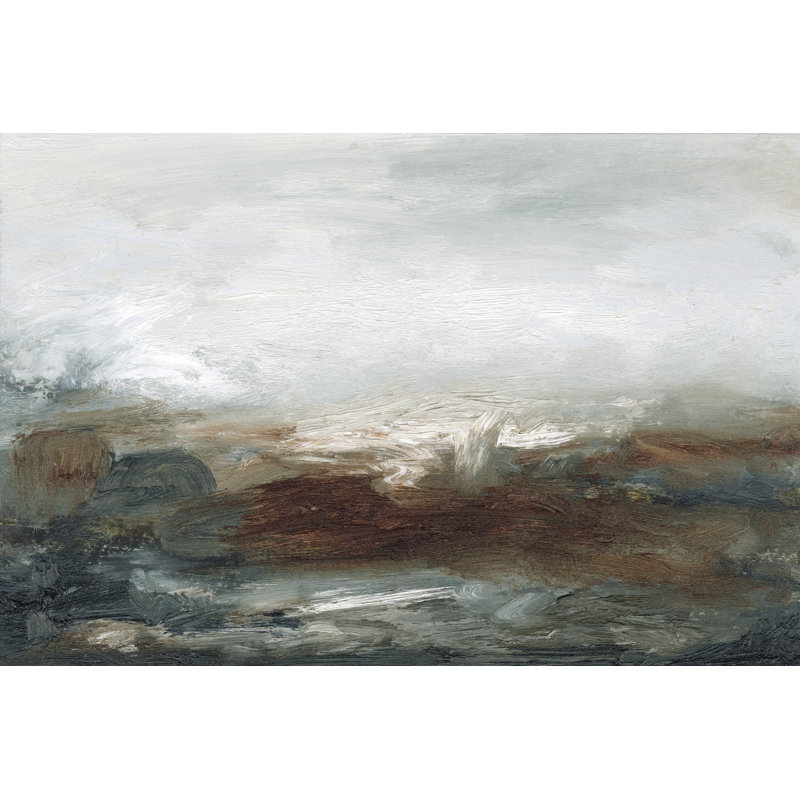 Lingering Light IV by Sharon Gordon - Wrapped Canvas Painting, 30cm H x 46cm W