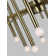 Godalming 24 - Light Dimmable Sputnik Modern Linear Chandelier
