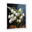 «Green Snowdrops Winter Flowers III» - décoration murale «Snowdrops»-134111870-97191538