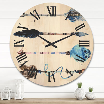 Solid Wood Wall Clock