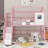 Metal Loft Bed With Roof Design And A Storage Box-1216363599
