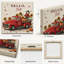 «Hello Fall», camion rouge sur toile tendue-853025982