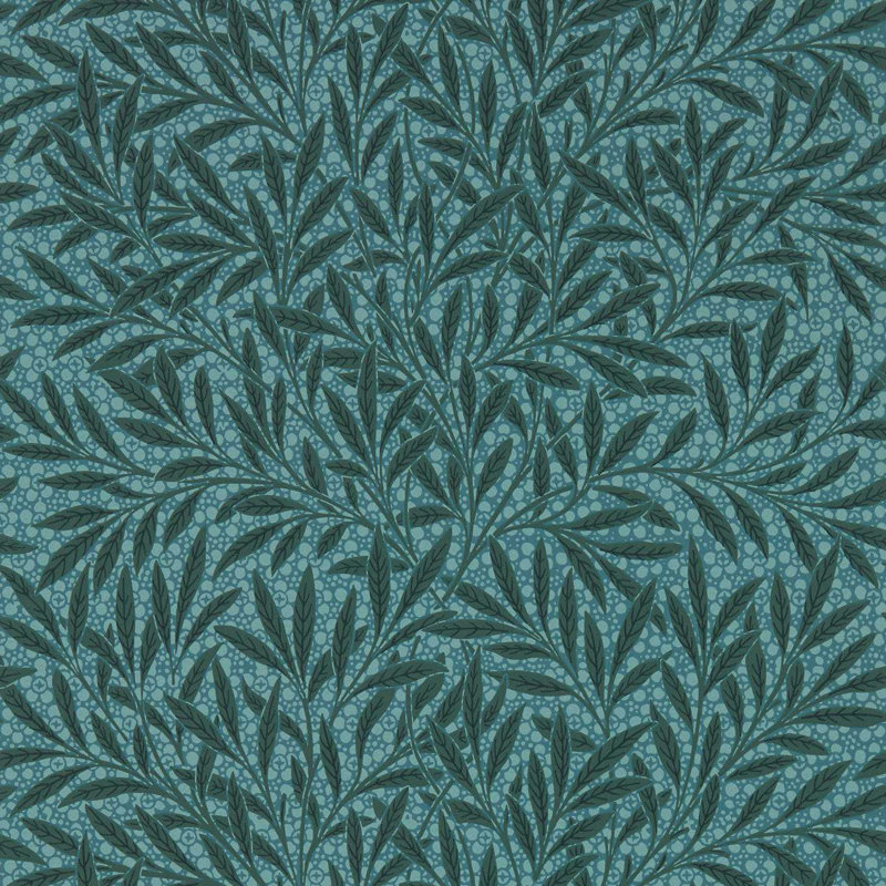Emerys Willow Wallpaper, Emery Blue