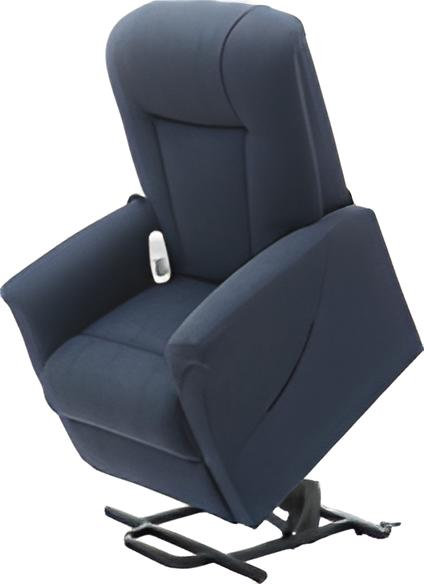 Fauteuil inclinable électrique en cuir véritable
